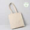 Bolsa ecológica de manta mediana de 35x40 cm en algodón natural, ideal para personalización, eventos y promocionales sostenibles.