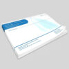 Recetarios media carta personalizados Recetarios media carta personalizados en papel bond, con 50 hojas engomadas e impresión full color a una cara, ideales para clínicas y consultorios.