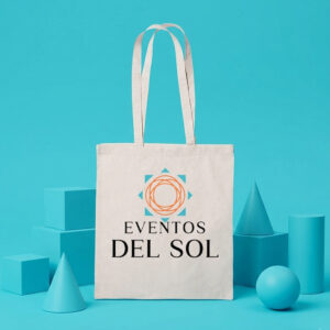 Bolsa ecológica grande personalizada Bolsa de manta reutilizable con sello ECO FRIENDLY. Ideal para marcas