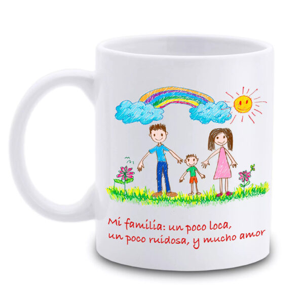 Taza blanca personalizada - Imagen 2