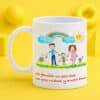 Taza blanca personalizada