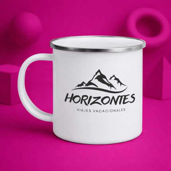Taza Metálica Personalizable para Sublimación Taza metálica retro