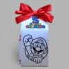 MiniArt Box personalizada con 6 mini colores no tóxicos, ideal para decorar, pintar y estimular la creatividad en celebraciones o eventos.