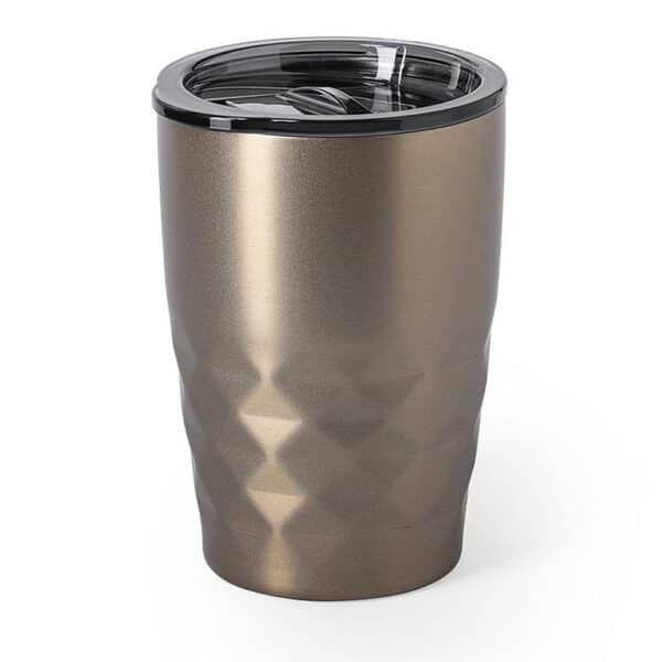 Vaso térmico de acero inox.